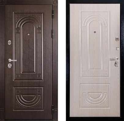 Входная дверь Дверь Сударь МД-32 Дуб Филадельфия крем Кириши