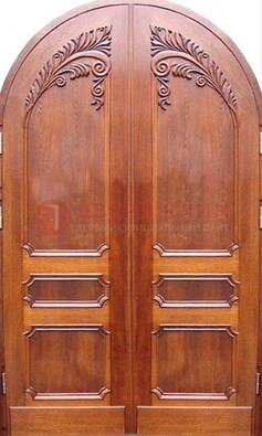 Металлическая арочная дверь ДА-9 в салон красоты Кириши