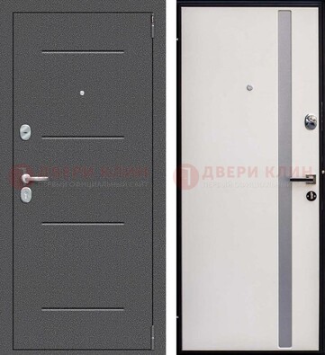 Железная дверь с порошковым напылением Медный антик и МДФ ДП-212 Кириши
