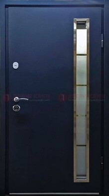 Металлическая дверь с порошковым покрытием и МДФ Белый дуб ДП-219 в Сергиевом Посаде