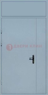 Белая тамбурная дверь ДТМ-13 Кириши