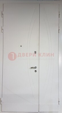 Белая тамбурная дверь ДТМ-31 Кириши