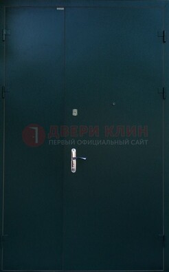 Черная тамбурная дверь ДТМ-36 Кириши