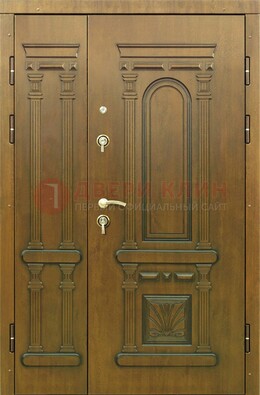 Полуторная железная дверь с виноритом ДВТ-174 Кириши