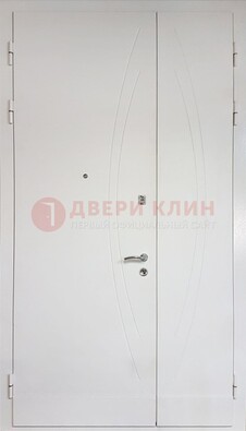 Современная полуторная стальная дверь с МДФ панелью ПЛ-25 Кириши